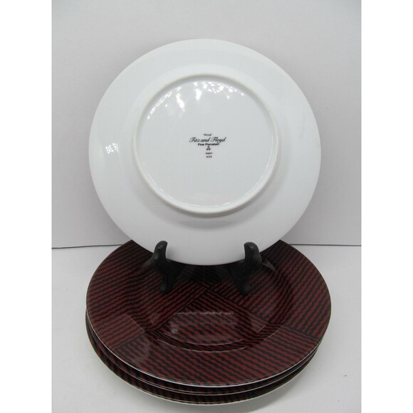 Fitz And Floyd Kiva Salad Plates Bundle of 5 - Picture 2 of 5